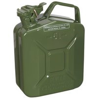 Sealey Metal Jerry Can 5l Green