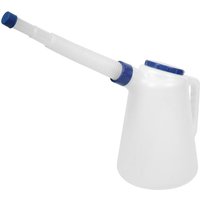 Sealey Blue Lid Flexi-Spout Oil Container Jug 5l Sealey Blue Lid Flexi-Spout Oil Container Jug 5l