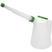Sealey Green Lid Flexi-Spout Oil Container Jug 5l Sealey Green Lid Flexi-Spout Oil Container Jug 5l