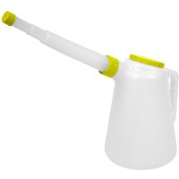 Lime Lid Flexi Spout Oil Container Jug