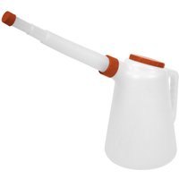 Sealey Red Lid Flexi-Spout Oil Container Jug 5l Sealey Red Lid Flexi-Spout Oil Container Jug 5l