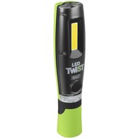 Sealey Rechargeable 8W COB LED Twist Magnetic Inspection Lamp Green