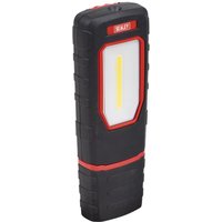 Sealey Rechargeable 360° Inspection Lamp 2W Cob + 1W Led Li-ion Black
