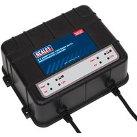 Sealey MBC250 Two Bank Auto Maintenance Charger 6v or 12v