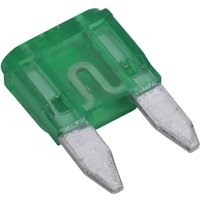 Sealey Automotive Mini Blade Fuses 30A Pack of 50 Sealey Automotive Mini Blade Fuses 30A Pack of 50