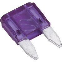 Automotive Mini Blade Fuses 3A Pack 50