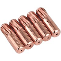 Sealey MB14 Mig Welder Contact Tip 0.8mm Pack of 5 Sealey MB14 Mig Welder Contact Tip 0.8mm Pack of 5