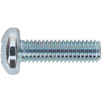 Sealey Pan Head Pozi Din 7985Z Machine Screws M6 20mm Pack of 50 Sealey Pan Head Pozi Din 7985Z Machine Screws M6 20mm Pack of 50