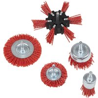 Sealey 5 Piece Nylon Filament Brush Set Sealey 5 Piece Nylon Filament Brush Set