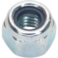 Sealey DIN 982 Zinc Plated Nylon Lock Nuts M6 Thread Pack of 100 Sealey DIN 982 Zinc Plated Nylon Lock Nuts M6 Thread Pack of 100