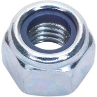 Sealey DIN 982 Zinc Plated Nylon Lock Nuts M8 Thread Pack of 100 Sealey DIN 982 Zinc Plated Nylon Lock Nuts M8 Thread Pack of 100