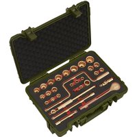 32 Piece 1 2" Drive Non Sparking Socket Set
