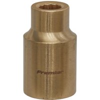 Sealey 1/2" Drive Non Sparking Bi Hexagon Socket Metric 1/2" 9mm Sealey 1/2" Drive Non Sparking Bi Hexagon Socket Metric 1/2" 9mm