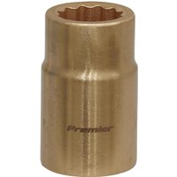 Sealey 1/2" Drive Non Sparking Bi Hexagon Socket Metric 1/2" 15mm Sealey 1/2" Drive Non Sparking Bi Hexagon Socket Metric 1/2" 15mm