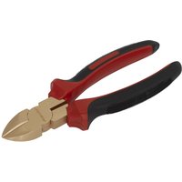 Sealey Non Sparking Diagonal Cutting Pliers 200mm Sealey Non Sparking Diagonal Cutting Pliers 200mm