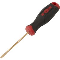 Sealey Non Sparking Slotted Screwdriver 3mm 75mm Sealey Non Sparking Slotted Screwdriver 3mm 75mm