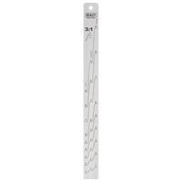 Sealey Aluminium Paint Measuring Stick 1:1/3:1 Sealey Aluminium Paint Measuring Stick 1:1/3:1