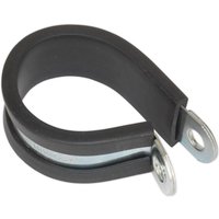 Sealey Pipe Clip Rubber Lined 32mm Pack of 25 Sealey Pipe Clip Rubber Lined 32mm Pack of 25