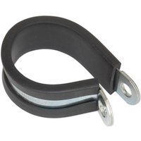 Pipe Clip Rubber Lined 35mm Pack 25