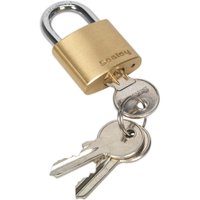 Sealey Brass Padlock 30mm Standard Sealey Brass Padlock 30mm Standard