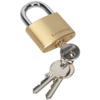 Sealey Brass Padlock 40mm Standard Sealey Brass Padlock 40mm Standard