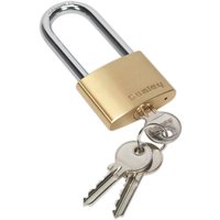 Sealey Brass Padlock 50mm Long Sealey Brass Padlock 50mm Long