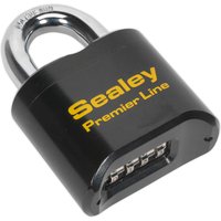 Sealey Steel Combination Padlock 62mm Standard Sealey Steel Combination Padlock 62mm Standard