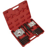 Sealey PS984 Double Mechanical Bearing Separator Puller Set