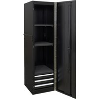 Sealey 3 Drawer Heavy Duty Hang On Locker Black Sealey 3 Drawer Heavy Duty Hang On Locker Black