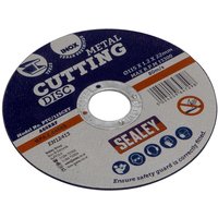 Sealey Metal Cutting Disc 115mm 1mm Pack of 1 Sealey Metal Cutting Disc 115mm 1mm Pack of 1