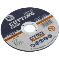 Sealey Metal Cutting Disc 115mm 3mm Pack of 1 Sealey Metal Cutting Disc 115mm 3mm Pack of 1