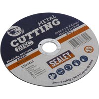 Sealey Metal Cutting Disc 150mm 1.6mm Pack of 1 Sealey Metal Cutting Disc 150mm 1.6mm Pack of 1