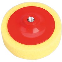 Sealey Compounding Head Yellow Coarse Foam 150mm M14 Thread Sealey Compounding Head Yellow Coarse Foam 150mm M14 Thread