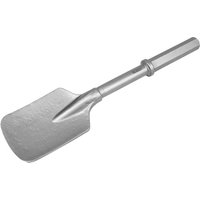 Sealey 1 1/4" Hex Shank Clay Spade 570mm 140mm Sealey 1 1/4" Hex Shank Clay Spade 570mm 140mm
