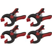 Sealey Quick Ratchet Clamp Pack of 4 45mm Sealey Quick Ratchet Clamp Pack of 4 45mm