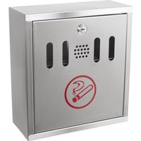 Stainless Steel Wall Mounted Cigarette Bin