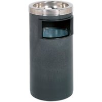 Sealey Metal Litter Bin and Integrated Ashtray Sealey Metal Litter Bin and Integrated Ashtray