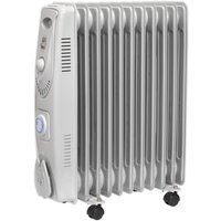 Sealey RD2500T Oil Filled Radiator with Thermostat and Timer 240v Sealey RD2500T Oil Filled Radiator with Thermostat and Timer 240v