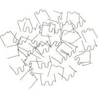 Sealey Wave Staples for SDL14 and SDL15 0.6mm Pack of 100 Sealey Wave Staples for SDL14 and SDL15 0.6mm Pack of 100