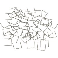 Sealey U Staples for Plastic Repair Hot Staple Gun 0.8mm Pack of 100 Sealey U Staples for Plastic Repair Hot Staple Gun 0.8mm Pack of 100