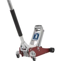 Sealey Low Entry Aluminium Rocket Lift Trolley Jack 1.5 Tonne