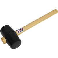Sealey Black Headed Rubber Mallet 790g Sealey Black Headed Rubber Mallet 790g
