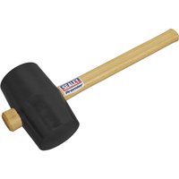 Sealey Black Headed Rubber Mallet 1130g Sealey Black Headed Rubber Mallet 1130g
