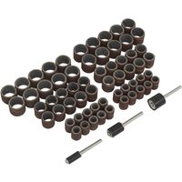 63 Piece Sanding Bands Set Rotary Tools