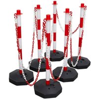 Sealey Red/White Post and Chain Kit Sealey Red/White Post and Chain Kit