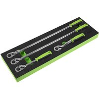 4 Piece 1 2" Drive Ratchet Set Module Tray 1 2"