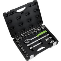 Siegen 21 Piece 1/2" Drive Hex Socket Set 1/2"