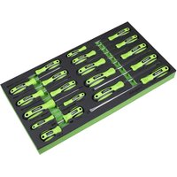 20 Piece Screwdriver Set Module Tray