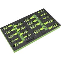 28 Piece Screwdriver Set Foam Module Tray