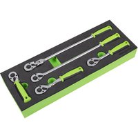 5 Piece 1 4" Drive Ratchet Set Foam Module